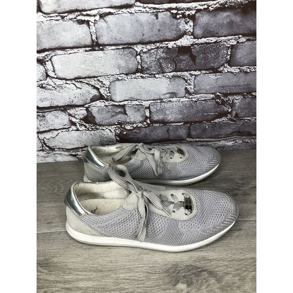Ara Light Gray Knit Fabric Lace Up Casual Sneakers Women Sz 9.5M US/40EU/7UK - Picture 9 of 16